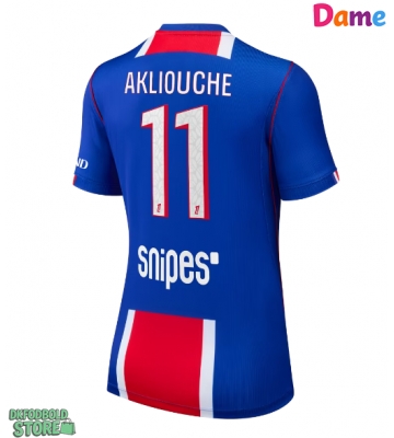 Paris Saint-Germain Maghnes Akliouche #11 Replika Hjemmebanetrøje Dame 2026-27 Kortærmet